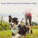 Carregue a imagem no visualizador da Galeria, Anti-lost Pet Collar GSM GPRS GPS Tracker for Pets Dogs Cats Cattle Sheep Tracking Locator GPS Positioner Device Rechargeable  Amaijoin
