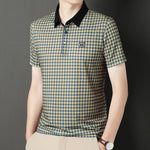 Load image into Gallery viewer, Polo Lapel Plaid  Amaijoin
