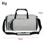 Carregue a imagem no visualizador da Galeria, IX Large Gym Bag Fitness Bags Wet Dry Training Men Yoga For Shoes Travel Shoulder Handbags Multifunction Work Out Swimming Bag  Amaijoin
