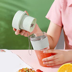 Load image into Gallery viewer, 350ML Mini Juicing Cup Portable Juicing Machine Home Travel Office Juicing Machine Portable Cup Rechargeable Blender Portable  Amaijoin
