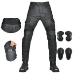 Carregue a imagem no visualizador da Galeria, Volero Motorcycle Riding Protection Pants Motocross Pain-Coat Hard Surface Protective Jeans Knight Windproof Casual Trousers  Amaijoin
