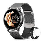 Carregue a imagem no visualizador da Galeria, Bluetooth Call Smart Watch Women Custom Dial Steel Watches Men Sports Fitness Tracker Heart Rate Smartwatch For Android IOS G35  Amaijoin
