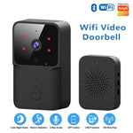 Carregue a imagem no visualizador da Galeria, ONENUO WiFi Doorbell Home Tuya WiFi Wireless Doorbell DC AC Battery Powered Camera Bell with Alexa Google Doorbell Camera  Amaijoin
