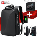 Load image into Gallery viewer, Swiss Military Brand Laptop Backpack Anti-theft Waterproof Casual Backpack USB Charging Men Business Travel Bag Backpack Mochila  Amaijoin
