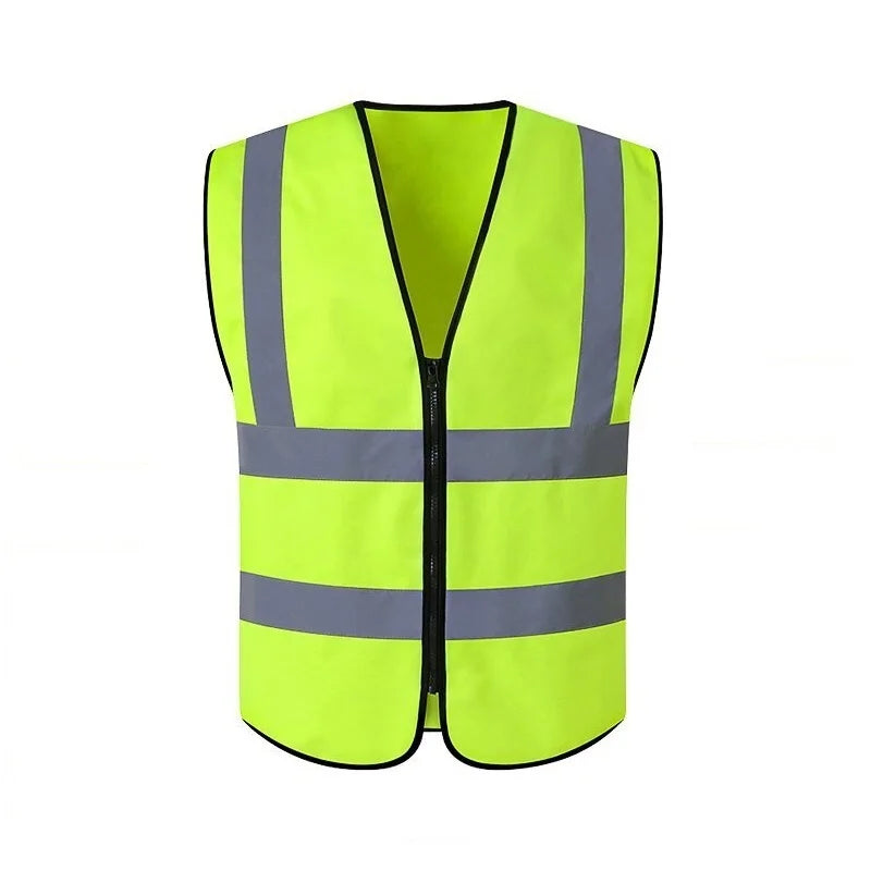 Reflective Vest Working Clothes High Visibility Day Night Warning Safety Vest Traffic Construction Safety Clothing  Amaijoin