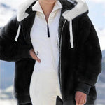 Carregue a imagem no visualizador da Galeria, Winter Warm Women&#39;s Faux Fur Jacket Plush Coat New Casual Hooded Zipper Soft Fleece Cashmere Jackets Female Thick Clothing y2k  Amaijoin
