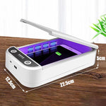 Carregue a imagem no visualizador da Galeria, Disinfection Box UV 10w Multifunctional Mobile Phone Wireless Charger Disinfection Box Fully Sealed White Cleaning Box  Amaijoin
