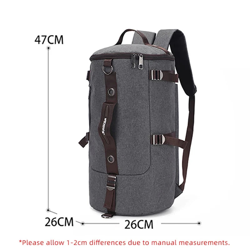 Large Capacity Fitness Gym Handbag Men's Travel Bag Outdoor Sports Business Backpack Multifunction Weekend Duffel Bags  Amaijoin