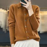 Carregue a imagem no visualizador da Galeria, 2023 Autumn and Winter Women&#39;s cardigan Women&#39;s cashmere sweater Women&#39;s sweater Fashion cardigan Women&#39;s coat  Amaijoin
