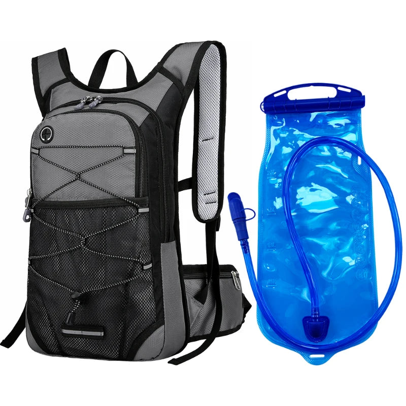 13L Bike Cycling Water Bag Backpack Outdoor Sport Running Climbing Hiking Hydration Bladder Storage Pack Waterproof Rucksack  Amaijoin