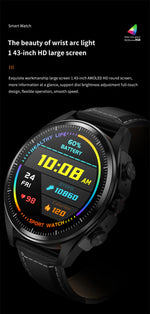 Carregue a imagem no visualizador da Galeria, Luxury 2 in 1 Smart Watch 4G RAM Local Music Bluetooth Call ENC Headphones AMOLED 466*466 Smart Watches For Women 2023 Clock Men  Amaijoin
