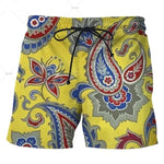 Carregue a imagem no visualizador da Galeria, Ink Painting 3D Swimming Shorts Men Summer New Short Trunks Casual Comfort Beach Shorts Masculino Skateboarding Swimsuit  Amaijoin
