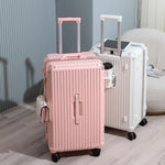 Carregue a imagem no visualizador da Galeria, Rolling Luggage Travel Suitcase Large Capacity New Design Trunk Aluminum Frame Sturdy Suitcases Silent Universal Wheel luggage  Amaijoin
