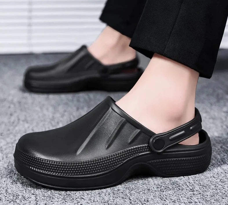 Men's Summer Sandals Non-slip Heighten Youth Trend Platform Wear-Resistant Fashion Massage Comfortable Round Toe Summer Main  Amaijoin