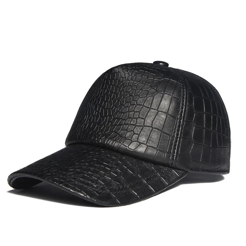 Male Fashion Accessories Baseball Caps For Men Women Classic Crocodile Patten Casual Dome Hat Teen Hip Pop Snapback Casquette  Amaijoin