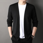 Carregue a imagem no visualizador da Galeria, New Men&#39;s Long Sleeved Cardigan Jacket Casual Fashion Top  Amaijoin
