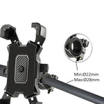 Carregue a imagem no visualizador da Galeria, Bike Phone Holder Bicycle Mobile Cellphone Holder Easy Open Motorcycle Support Mount For iPhone Samsung Xiaomi Stand  Amaijoin
