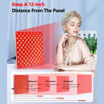 Carregue a imagem no visualizador da Galeria, LED Red Light Therapy Panel Lamp for Facial Anti Aging Skin Care Beauty 225 LED Light Body Pain Relief Physical Therapy Tools  Amaijoin
