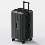 Carregue a imagem no visualizador da Galeria, Rolling Luggage Travel Suitcase Large Capacity New Design Trunk Aluminum Frame Sturdy Suitcases Silent Universal Wheel luggage  Amaijoin
