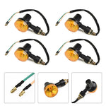 Carregue a imagem no visualizador da Galeria, Durable High Quality Turn Signals Lights Lamps Indicators Motorcycles Repacees Set 12 V 4 Pcs / Kit Parts 4pcs/kit  Amaijoin
