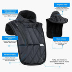 Carregue a imagem no visualizador da Galeria, Keeping Warm Neck Scarf Motorcyclist Rider Chest Neck Protector Windproof Warmer Scarf Bibs Motorcycle Winter Thermal Collar  Amaijoin
