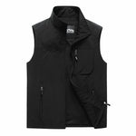 Load image into Gallery viewer, Summer Vest Men Casual Men Vest Plus Size 7XL Waistcoat Male Outerwear Quick Dry Breathable Mesh Line Vest Sleeveless Jackets  Amaijoin
