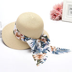 Carregue a imagem no visualizador da Galeria, Beach hat for women summer Bohemian sun protection straw hat bowkont visor sun hat sombrero Big eaves straw woven fisherman hat  Amaijoin
