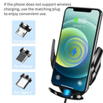 Load image into Gallery viewer, Automatic 30W Car Wireless Charger Magnetic Mount Phone Holder Air Vent for iPhone 11 12 13 14 Pro Max Samsung S22 Fast Charging  Amaijoin
