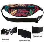 Carregue a imagem no visualizador da Galeria, TINYAT Men Fashion Leaf Pattern Multi-functional Waterproof Outdoor Riding Sports Waist Pack Chest Bags  Amaijoin
