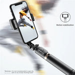 Carregue a imagem no visualizador da Galeria, FANGTUOSI Mobile Video stabilizer Bluetooth selfie stick tripod Gimbal Stabilizer For Smartphone Live vertical shooting bracket  Amaijoin
