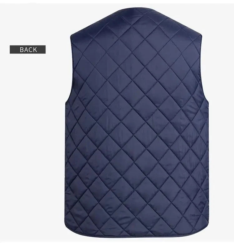 Vests Jacket Men Autumn Winter Fleece Sleeveless Jackets Men Clothing Waist Coat Fashion Solid Waistcoat Clothing Plus Size 6XL  Amaijoin