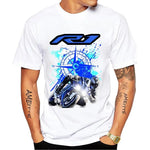 Carregue a imagem no visualizador da Galeria, Super Tenere XTZ 750 1994 Old Classic Riding Tshirts Summer Men Short Sleeve Motorcycle Rider T-Shirt Hip Hop Boy Casual Tees  Amaijoin
