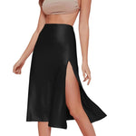 Carregue a imagem no visualizador da Galeria, Women&#39;s Sexy Solid Thigh High Waist Swing Midi Skirt  Amaijoin
