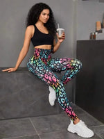 Carregue a imagem no visualizador da Galeria, New 3D Print Tie Dye Sports Pants Women Seamless  Leggings High Waist Fitness Push Up Leggings Gym Clothing Workout Tights  Amaijoin
