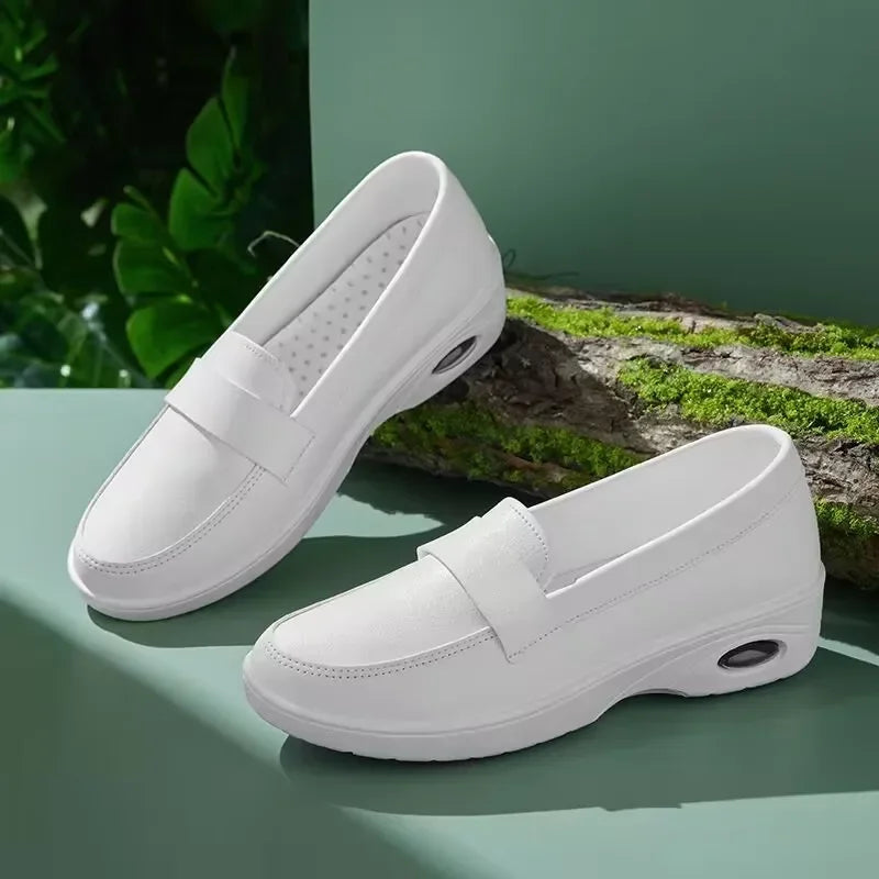 New Soft-soled Breathable Flat Shoes for Women Comfortable Non-slip Women Platform Shoes Versatile Slip-on Women's Walking Shoes  Amaijoin