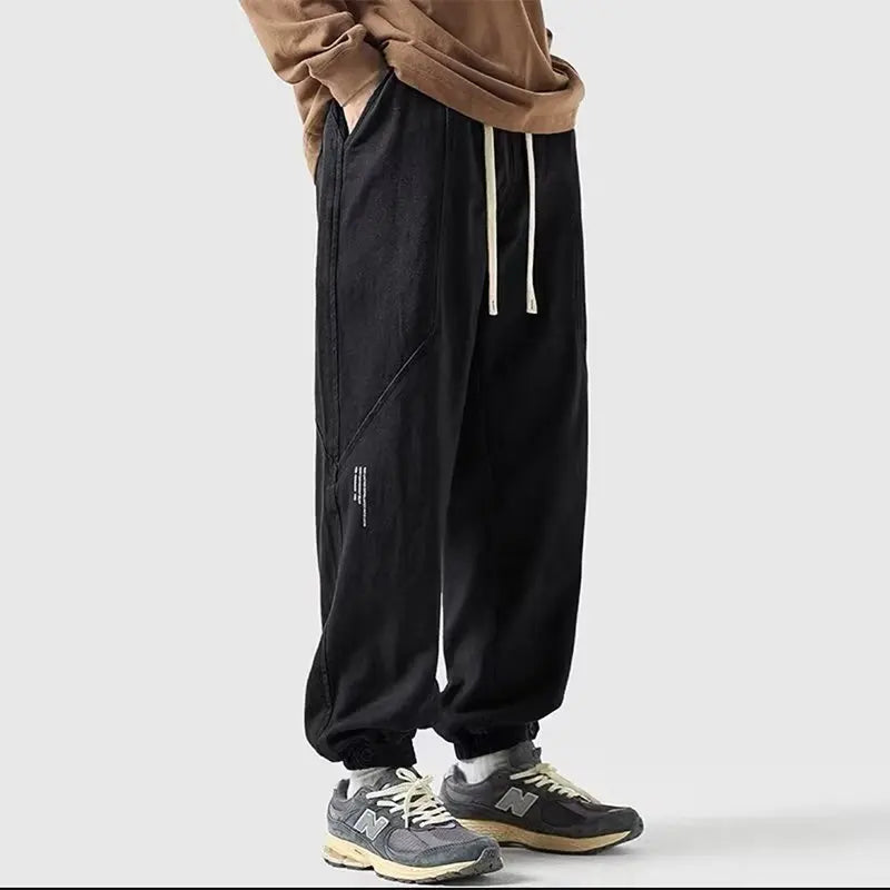 HOUZHOU Japanese Cargo Pants Male Oversize Korean Khaki Outdoor Loose Casual Trousers Big Size Harajuku Streetwear Hip Hop 4XL  Amaijoin