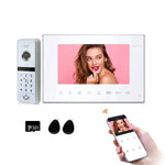 Carregue a imagem no visualizador da Galeria, 1080P System  7 Inch Tuya Video intercom Wireless WiFi password Door Home Video Doorbell With RFID Unlock Motion Detection  Amaijoin
