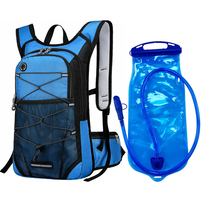 13L Bike Cycling Water Bag Backpack Outdoor Sport Running Climbing Hiking Hydration Bladder Storage Pack Waterproof Rucksack  Amaijoin