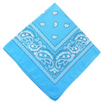 Carregue a imagem no visualizador da Galeria, Fashion Bohemian Print Bandana Hair Bands for Women Girls Turban Headband Unisex Square Scarf Handkerchief Hair Accessories  Amaijoin
