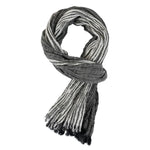 Carregue a imagem no visualizador da Galeria, Designer Fashion Men Scarf Striped Cotton Linen Men Scarves Autumn Winter Warm Pashmina Male Brand Shawl Tassel Bufandas  Amaijoin
