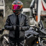 Carregue a imagem no visualizador da Galeria, Winter Motorcycle Jacket Leather Men Waterproof Moto Suit Motorbike Riding Jacket Motocross Jacket Windproof Equipment  Amaijoin
