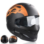 Carregue a imagem no visualizador da Galeria, 2022 Scorpion Helmet Detachable Multi-purpose Combination Helmet Motorcycle Locomotive Personality Half Predator Helmet  Amaijoin
