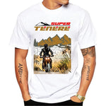 Carregue a imagem no visualizador da Galeria, Super Tenere XTZ 750 1994 Old Classic Riding Tshirts Summer Men Short Sleeve Motorcycle Rider T-Shirt Hip Hop Boy Casual Tees  Amaijoin
