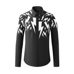 Carregue a imagem no visualizador da Galeria, 2024 Spring Lightning Printed Men&#39;s Shirt Slim Long Sleeve Casual Shirt Fashion Business Formal Dress Shirt Banquet Party Blouse  Amaijoin
