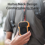 Carregue a imagem no visualizador da Galeria, Kinscoter 6000mAh Hanging Neck/Waist Fan USB Mini Portable Rechargeable Fan For Outdoor Camping Hiking Climbing Running Sports  Amaijoin
