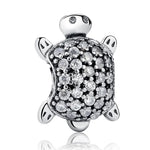 Load image into Gallery viewer, Octopus Dolphin Crab Starfish Turtle Shell Ocean Mermaid Scallops Anchor cruise ship Charms 925 Silver For Original Jewelry Gift  Amaijoin
