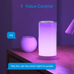 Carregue a imagem no visualizador da Galeria, Meross HomeKit Smart Table Lamp RGBWW LED Wi-Fi Night Lamp 6W Touch Sensor Dimmable Bedside Light Support Alexa Google Assistant  Amaijoin
