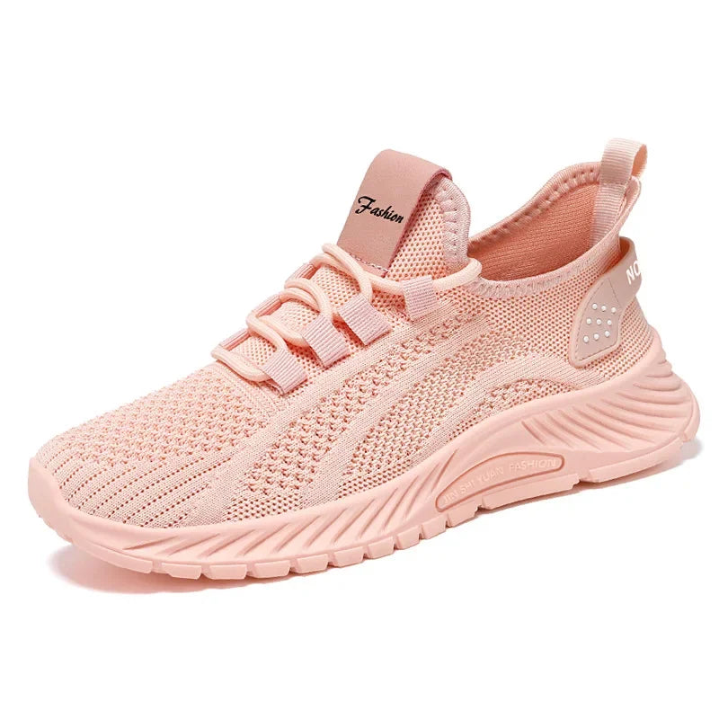 Lightweight Running Shoes for Women, Outdoor Sports Shoes, Breathable Mesh, Comfortable, Autumn Fashion, Leisure Tenn, 2023  Amaijoin