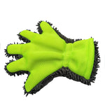 Carregue a imagem no visualizador da Galeria, Car Chenille Premium Scratch-Free Microfiber Wash Mitt Waterproof Car Thick Cleaning Mitt Wax Detailing Brush Auto Care Glove  Amaijoin
