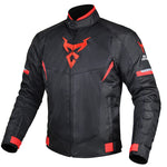 Carregue a imagem no visualizador da Galeria, Motorcycle Jacket Protective Clothing Road Commuter Sports Off-Road Riding Clothing Reflective Breathable Durable Anti-Falling  Amaijoin
